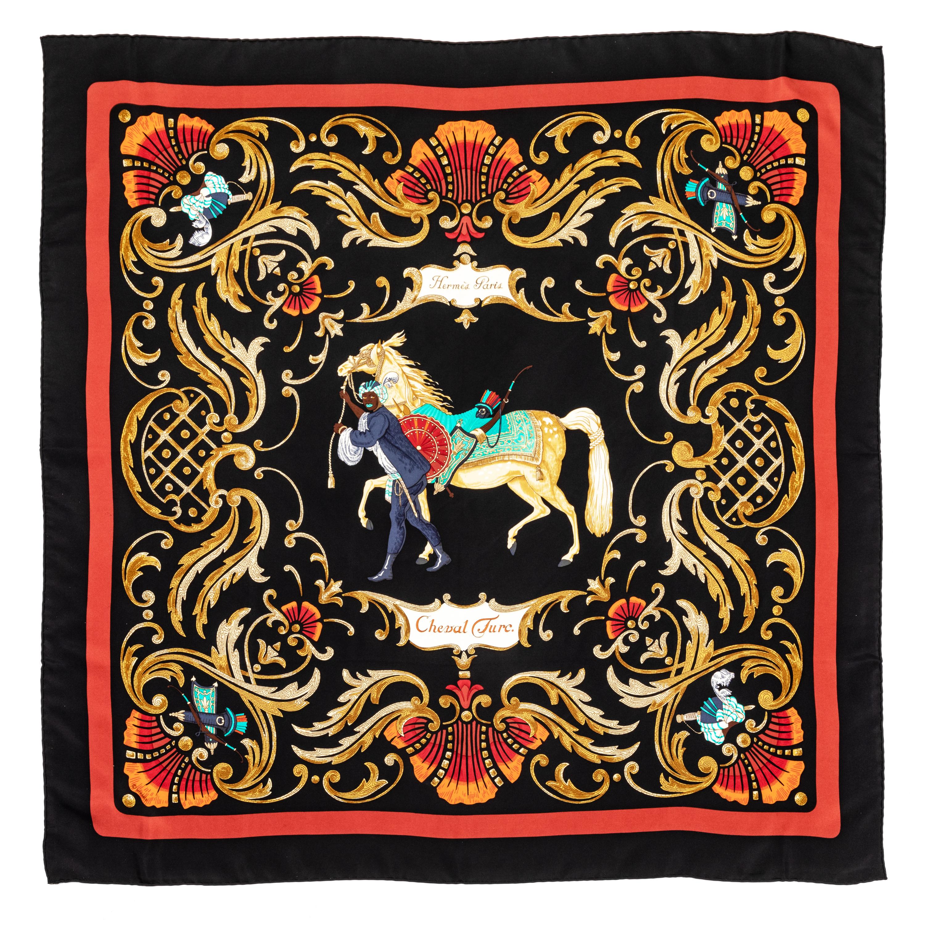 Hermès 90cm Silk Scarf