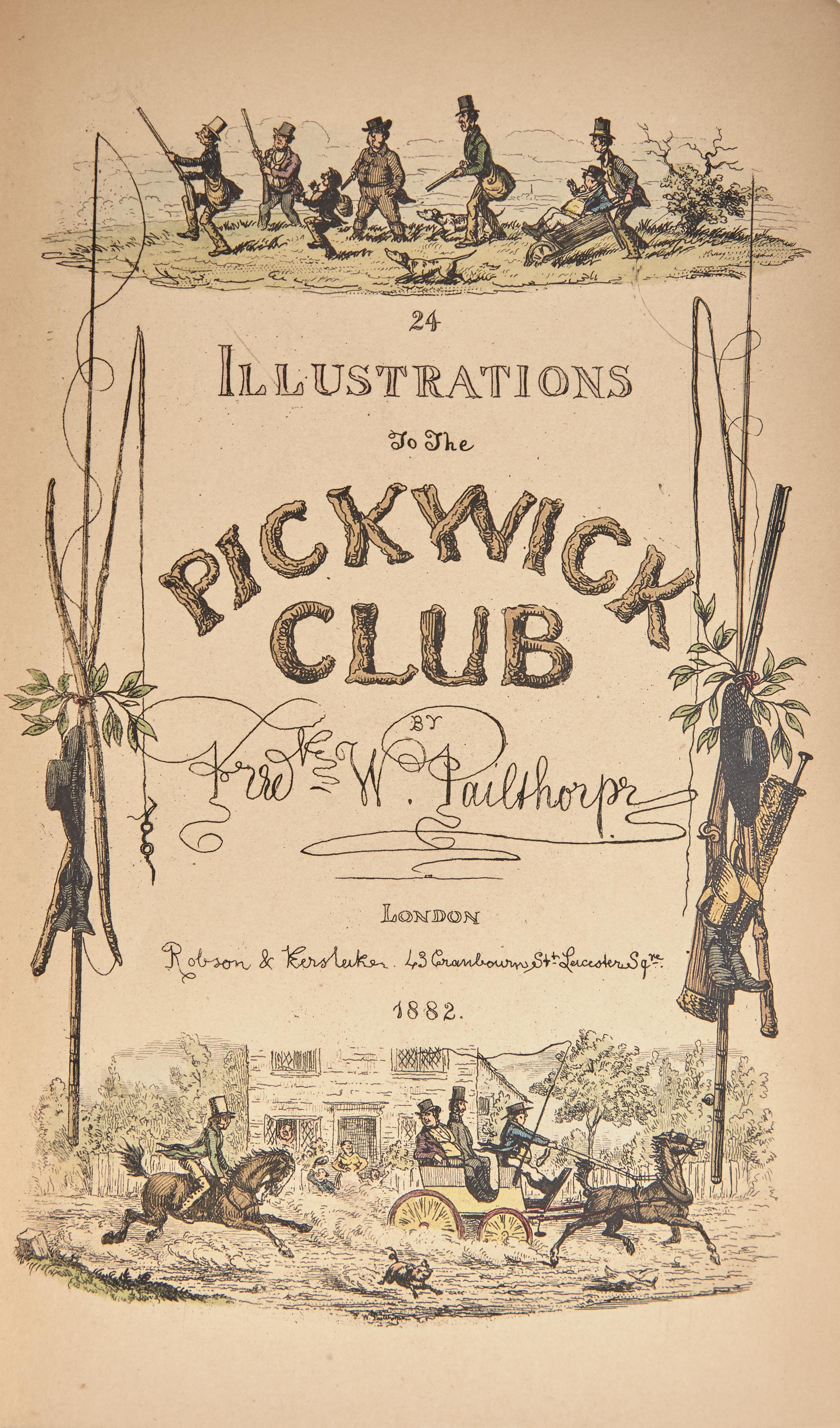 [Literature] Dickens, Charles. The Posthumous Papers of the Pickwick Club