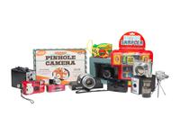 [CAMERAS]. Large group of photographic novelties and souvenirs, comprising: