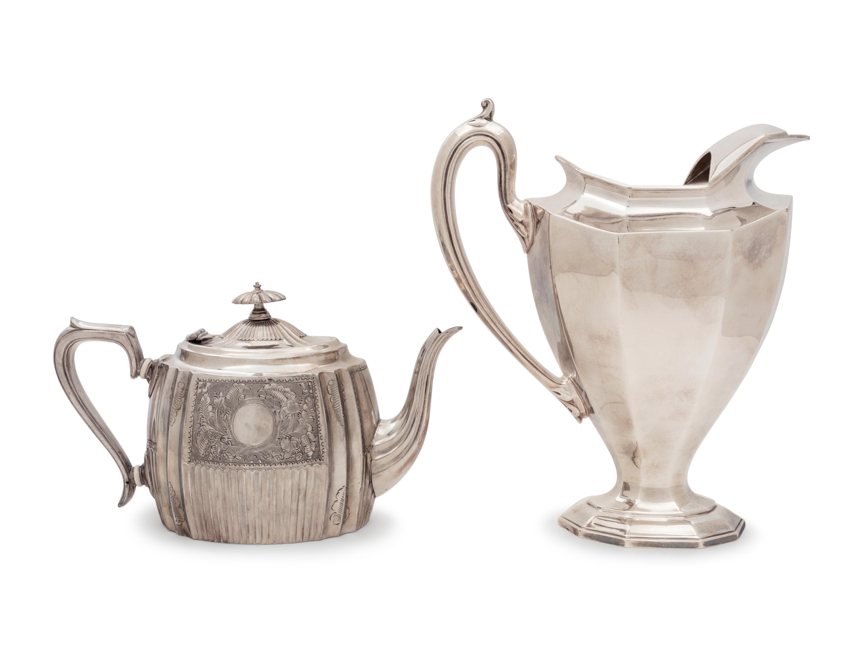 An American Silver-Plate Water Pitcher