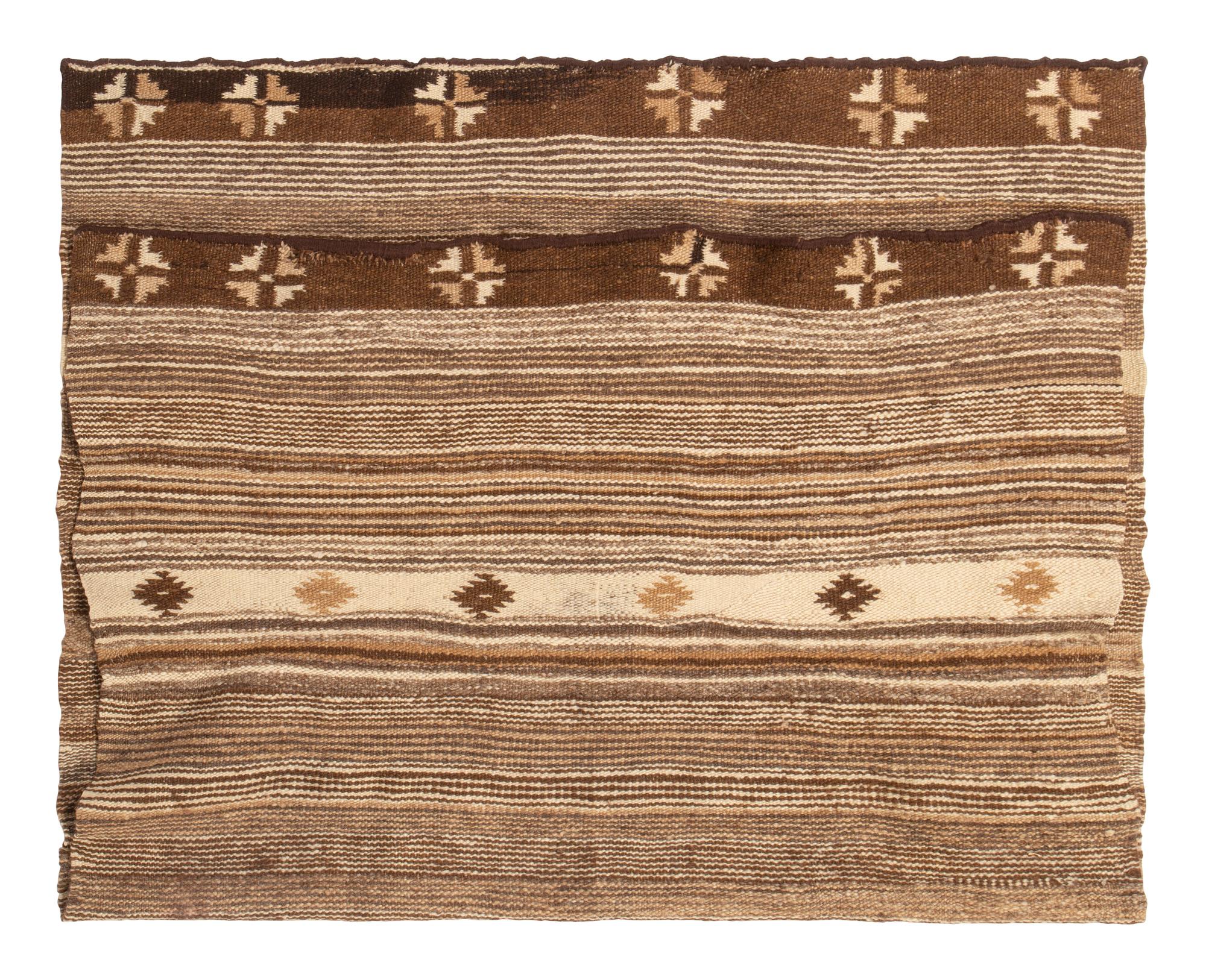 Navajo Twill Weave Blanket / Rug