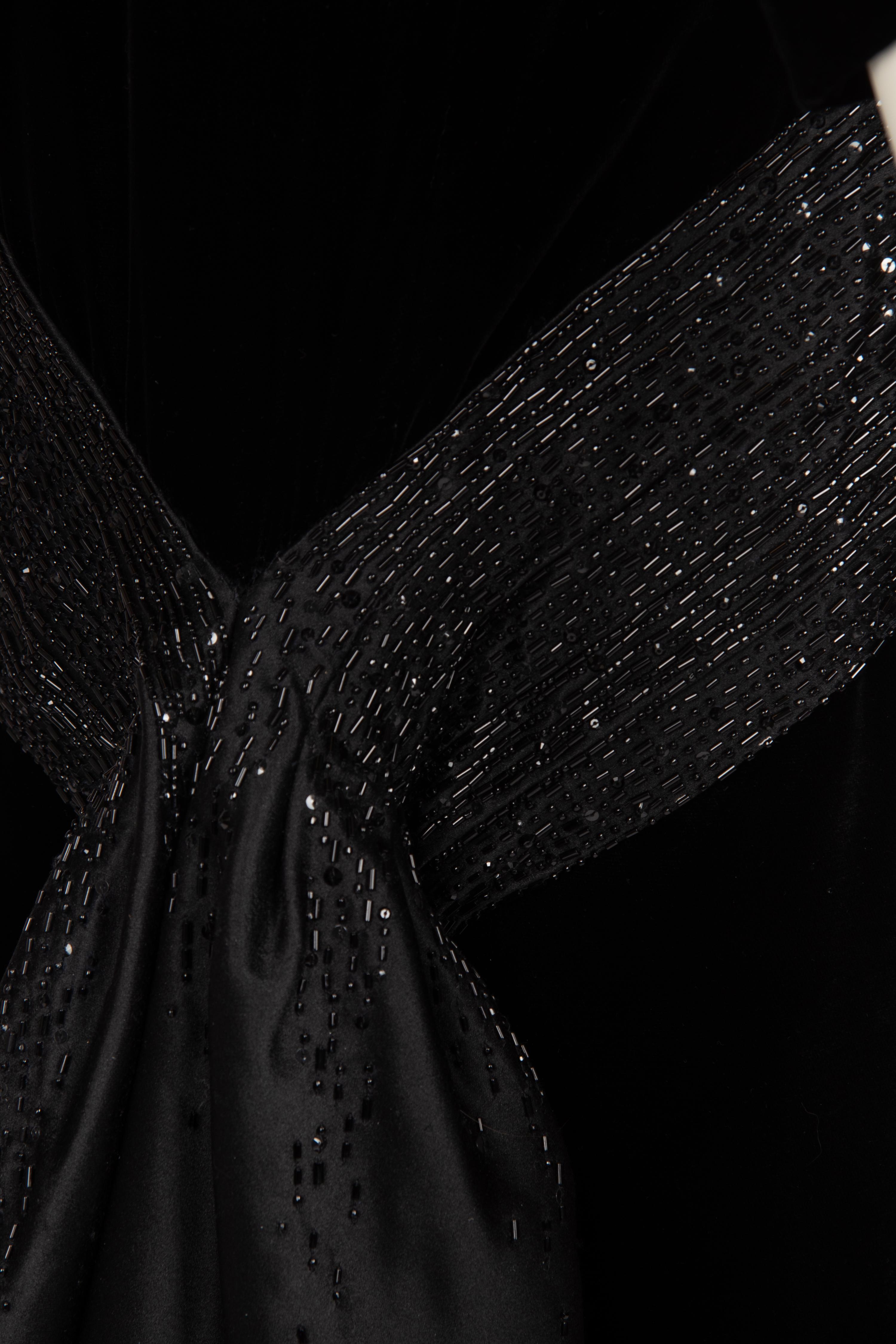 Christian Dior Haute Couture Velvet Dress, Autumn/Winter 2007-08