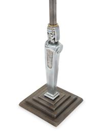 A Pair of American Metal Smoking Stands