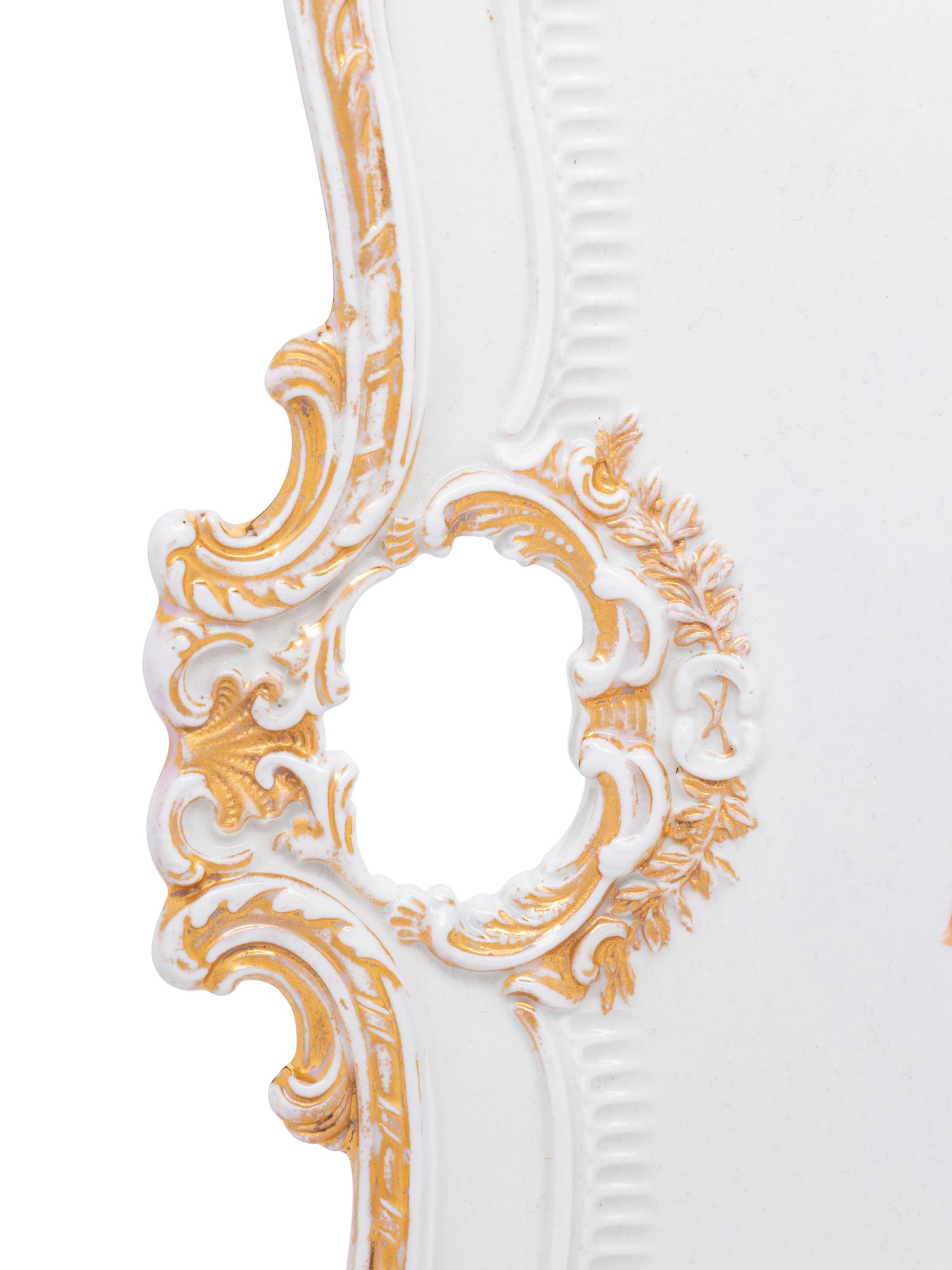 A Meissen Porcelain Tray