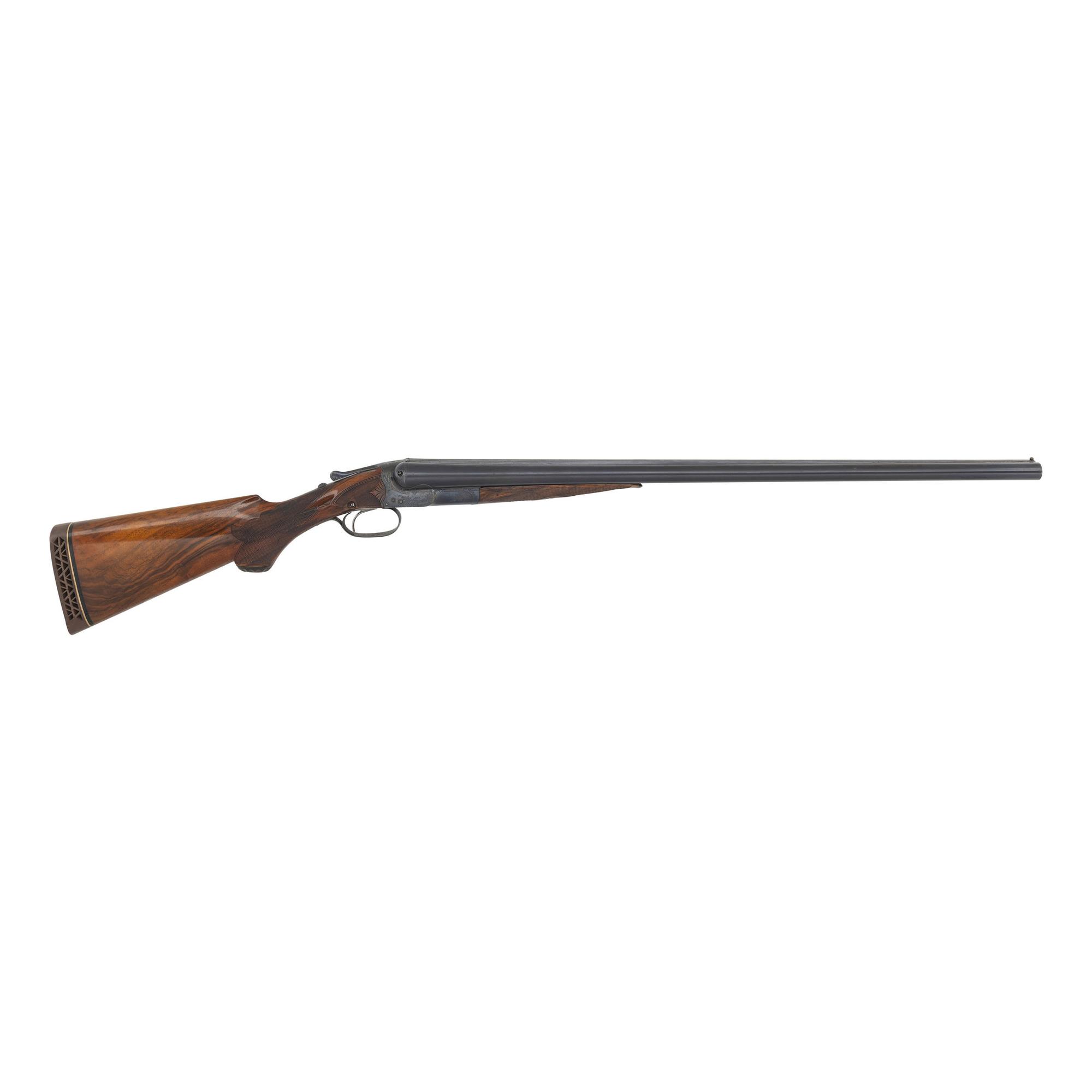 **High Quality B-Grade D.M. Lefever Crossbolt SxS Shotgun with Krupp Barrels