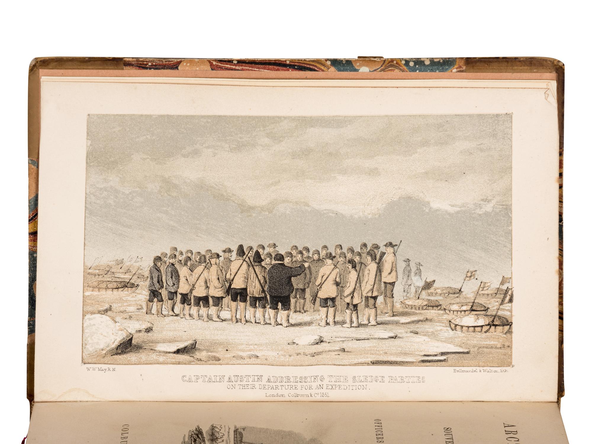 DONNETT, James J. L., editor. Arctic miscellanies. A souvenir of the late polar search. By the officers and seamen of the expedition. London: Colburn & Co., 1852.