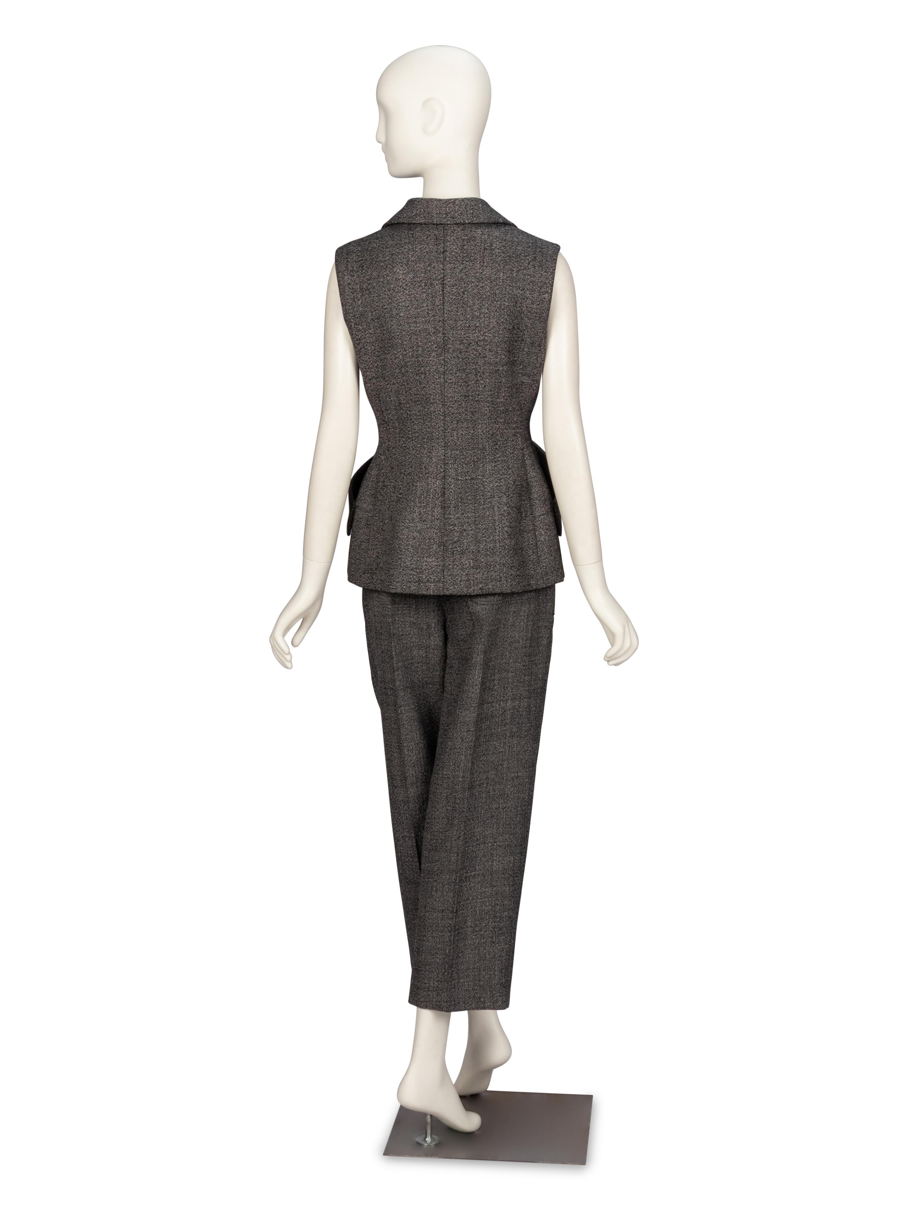 Christian Dior, Sleeveless Wool Pantsuit