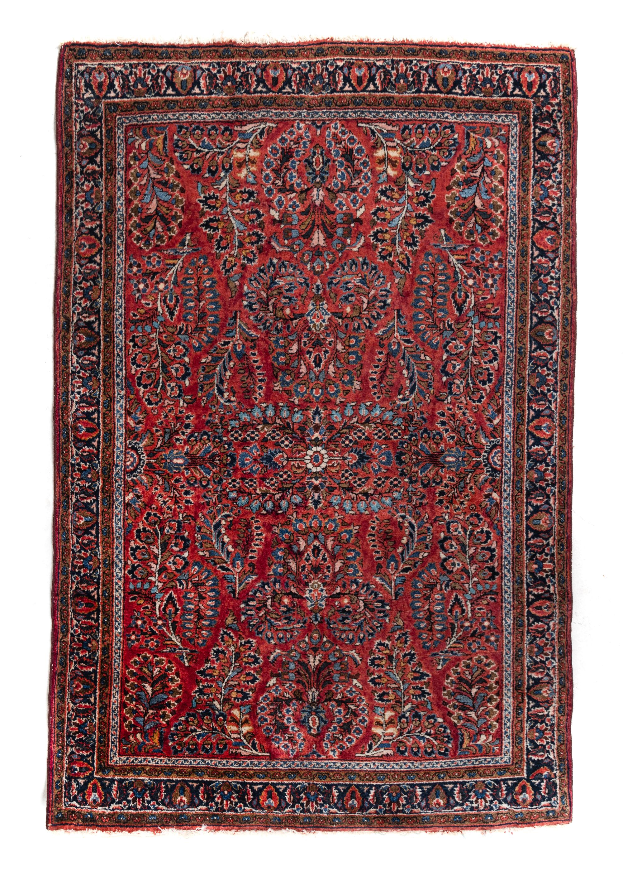 A Sarouk Wool Rug
