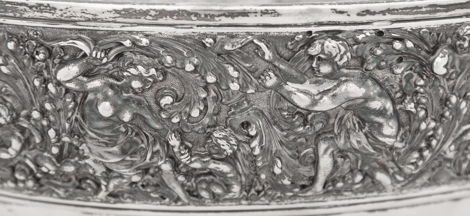 A Tiffany and Co. Silver Footed Centerpiece Bowl
