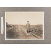 Indian Territory Traction Company, Fantastic Photo Album Showing Railroad Construction and Early Oklahoma Towns