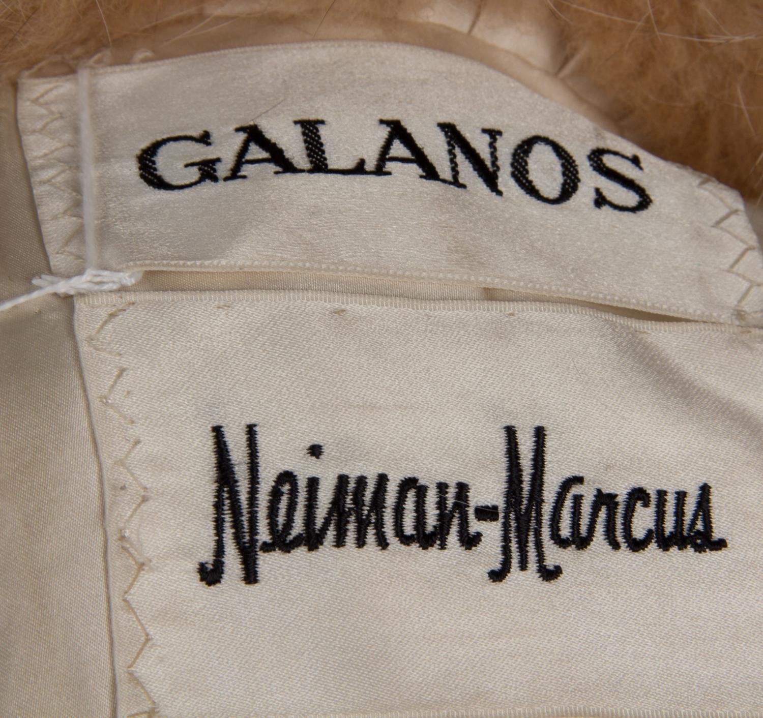 A Galanos Lnyx Fur Coat,