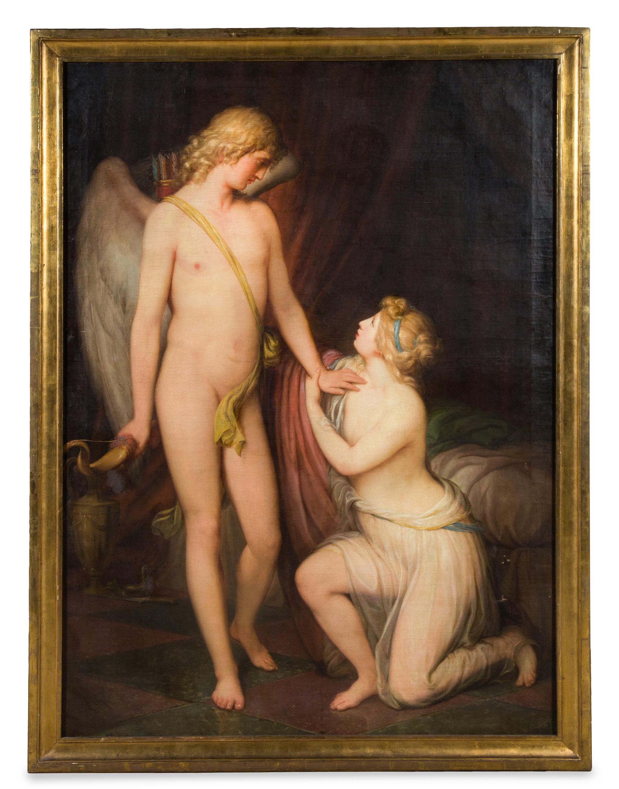 Josef Schopf, (Austrian, 1745 - 1822), Cupid and Psyche, 1780