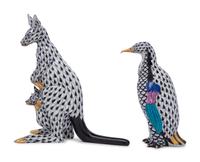 Two Herend Porcelain Animals
