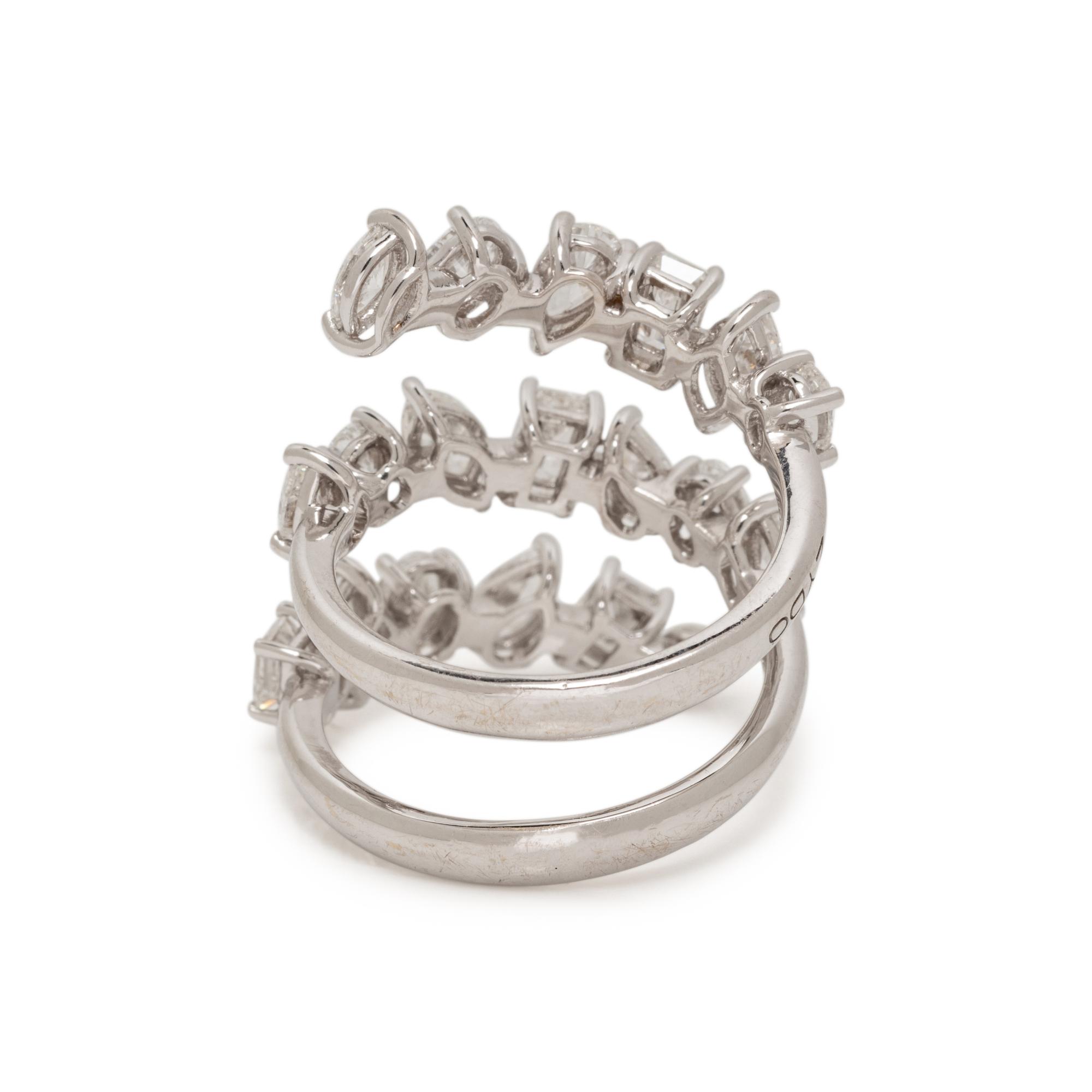 FANCY SHAPED DIAMOND RING