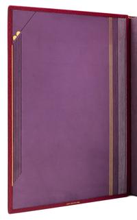 [BINDINGS]. [LÉOTARD, GENEVIÈVE - BINDER]. A group of 2 works in fine Art Deco bindings by Léotard.