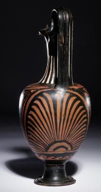 An Apulian Red-Figured Oinochoe