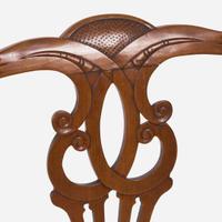 A Chippendale carved cherry armchair Mid-Atlantic States, late 18th century