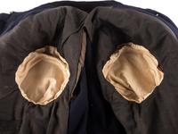 [CIVIL WAR]. Private purchase officer's sack coat, kepi, and carpet bag identified to Lieutenant Albert C. Sparks, Co. B, 37th Massachusetts Volunteers.