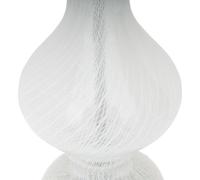 A Pair of Murano Style Glass Lamps with Shades