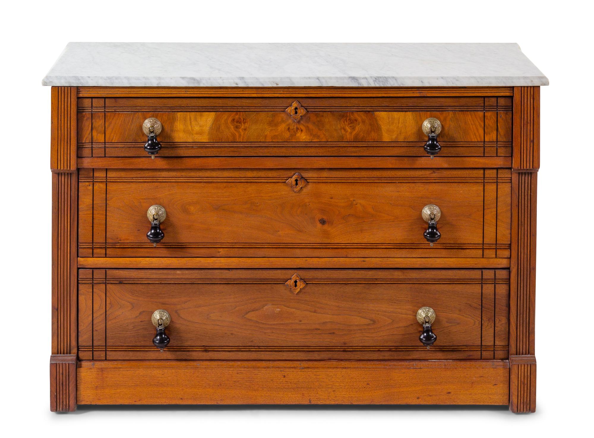 An Eastlake Style Chest of Drawers