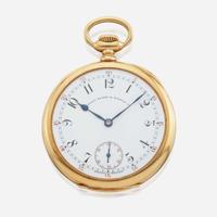 An openface pocket watch, Patek Philippe