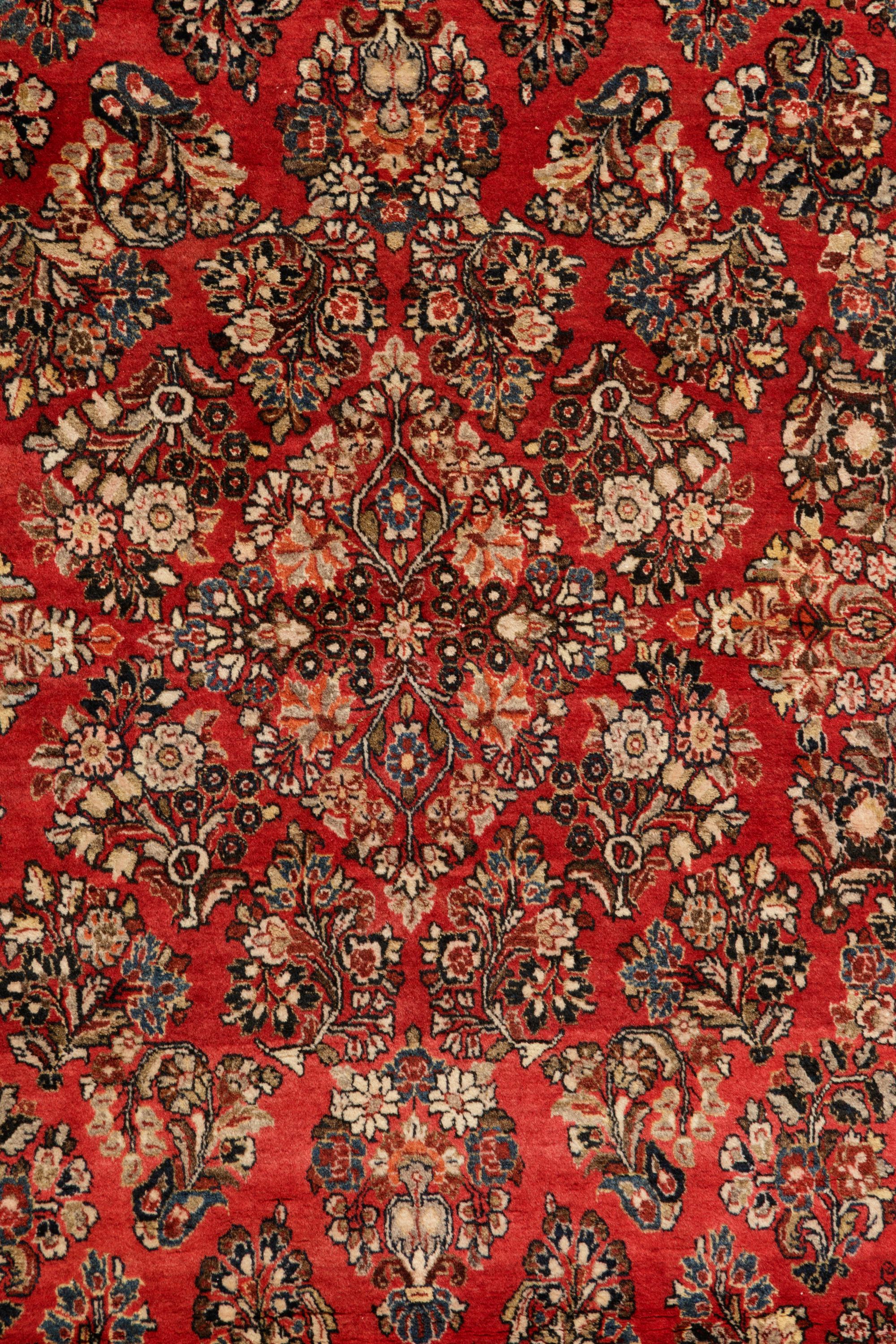 A Sarouk Wool Rug