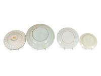 A Group of Thirteen Delft Earthenware Plates and Chargers