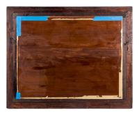 A Continental Reverse-Printed Glass Mezzotint