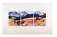 Untitled (landscape triptych)
