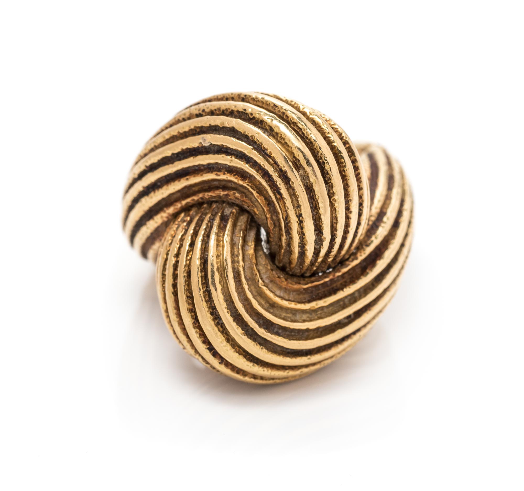 An 18 Karat Yellow Gold Ring, David Webb,