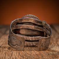 Navajo Silver and Turquoise Cuff Bracelet