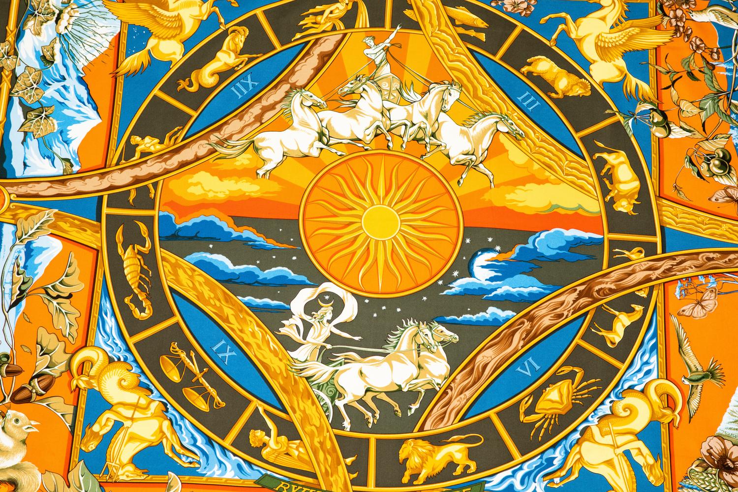 Hermès 90cm Silk Scarf