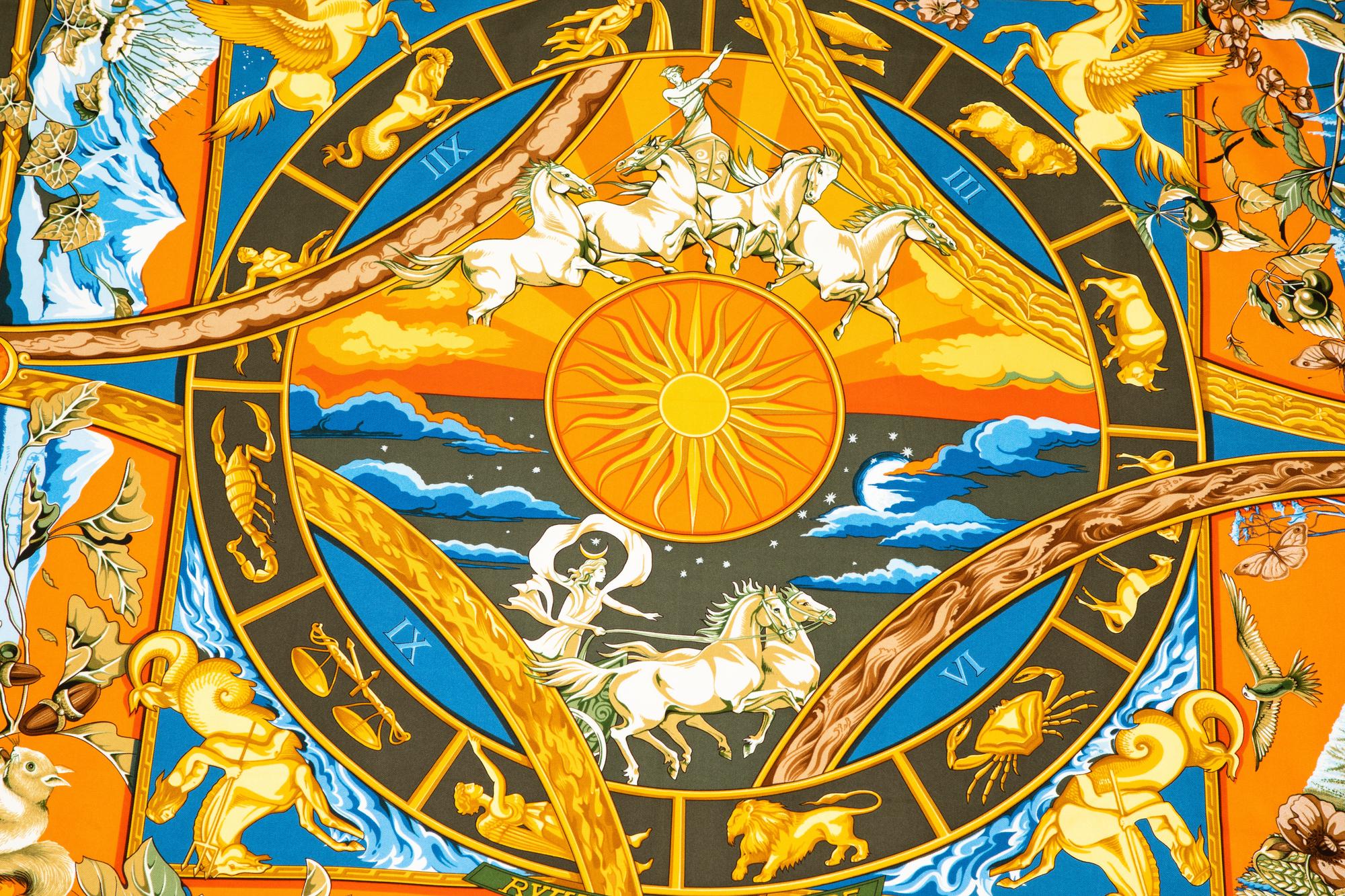 Hermès 90cm Silk Scarf