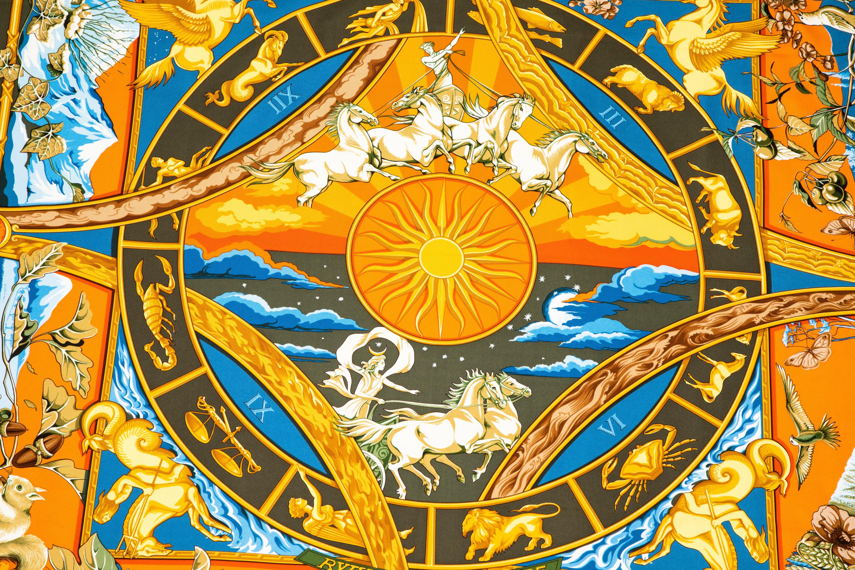 Hermès 90cm Silk Scarf