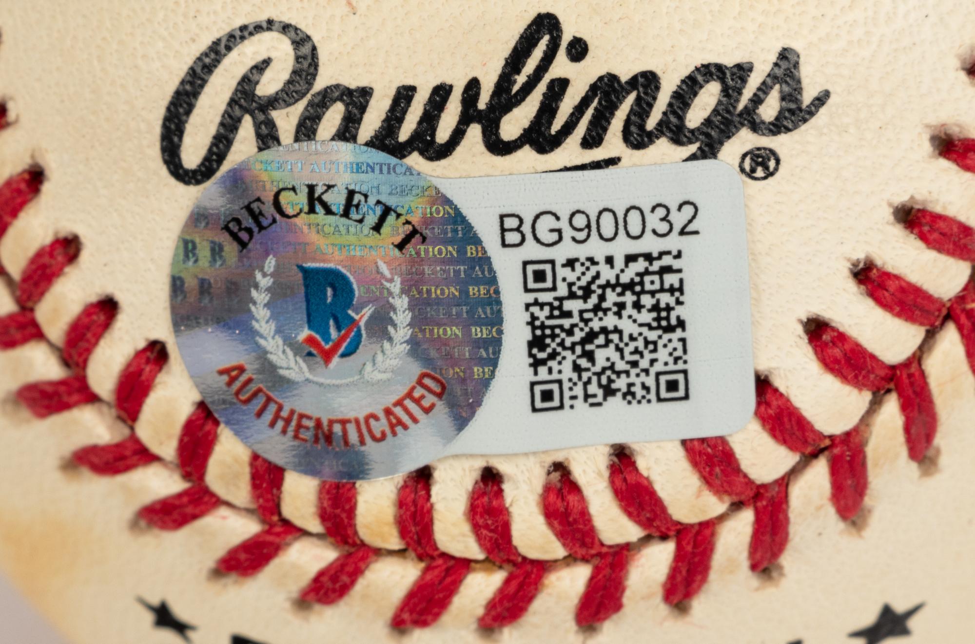 A Group of 16 Hall of Fame Signed Autograph Baseballs (Beckett Authentication Services BAS Certified),