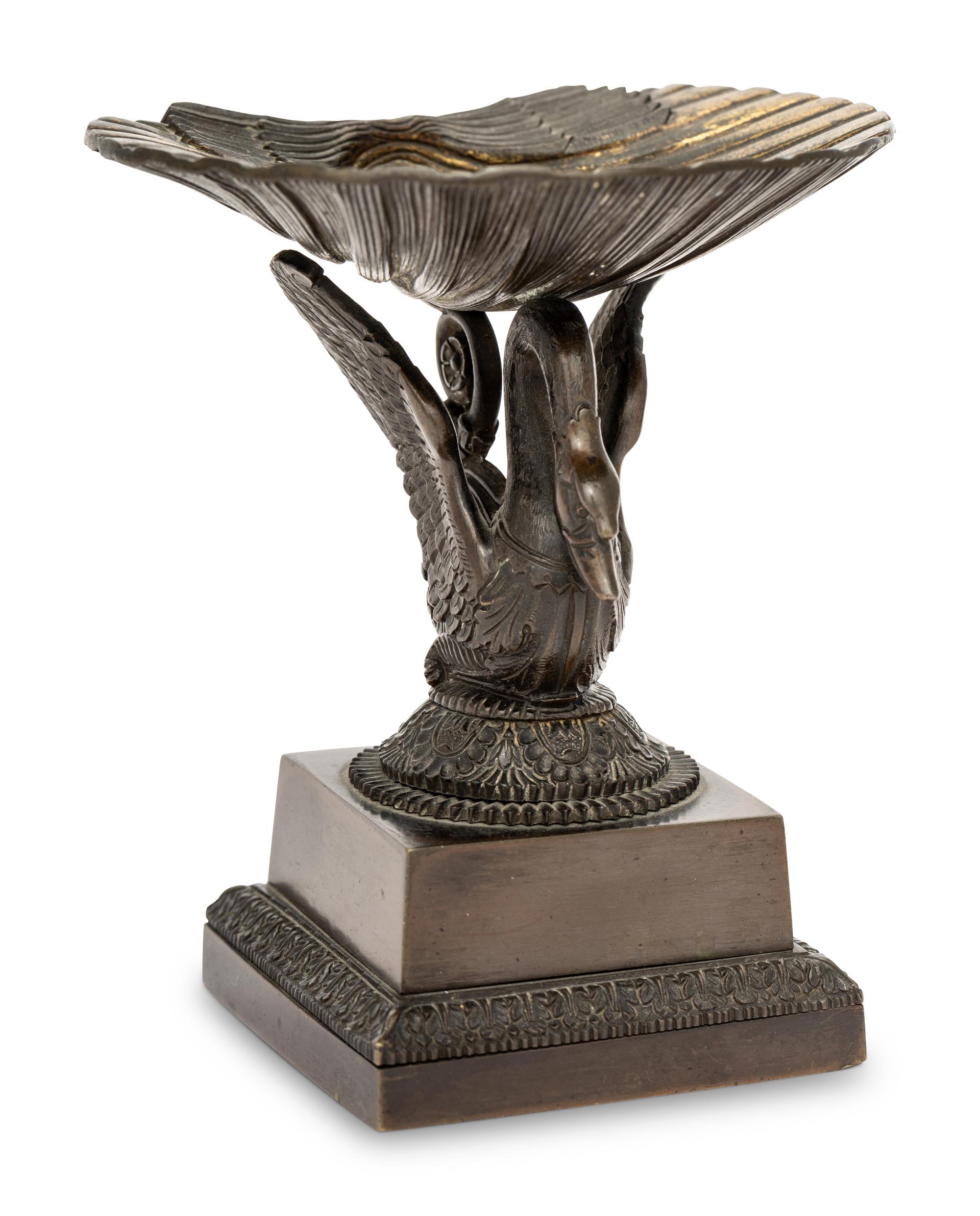 A Continental Bronze Table Ornament