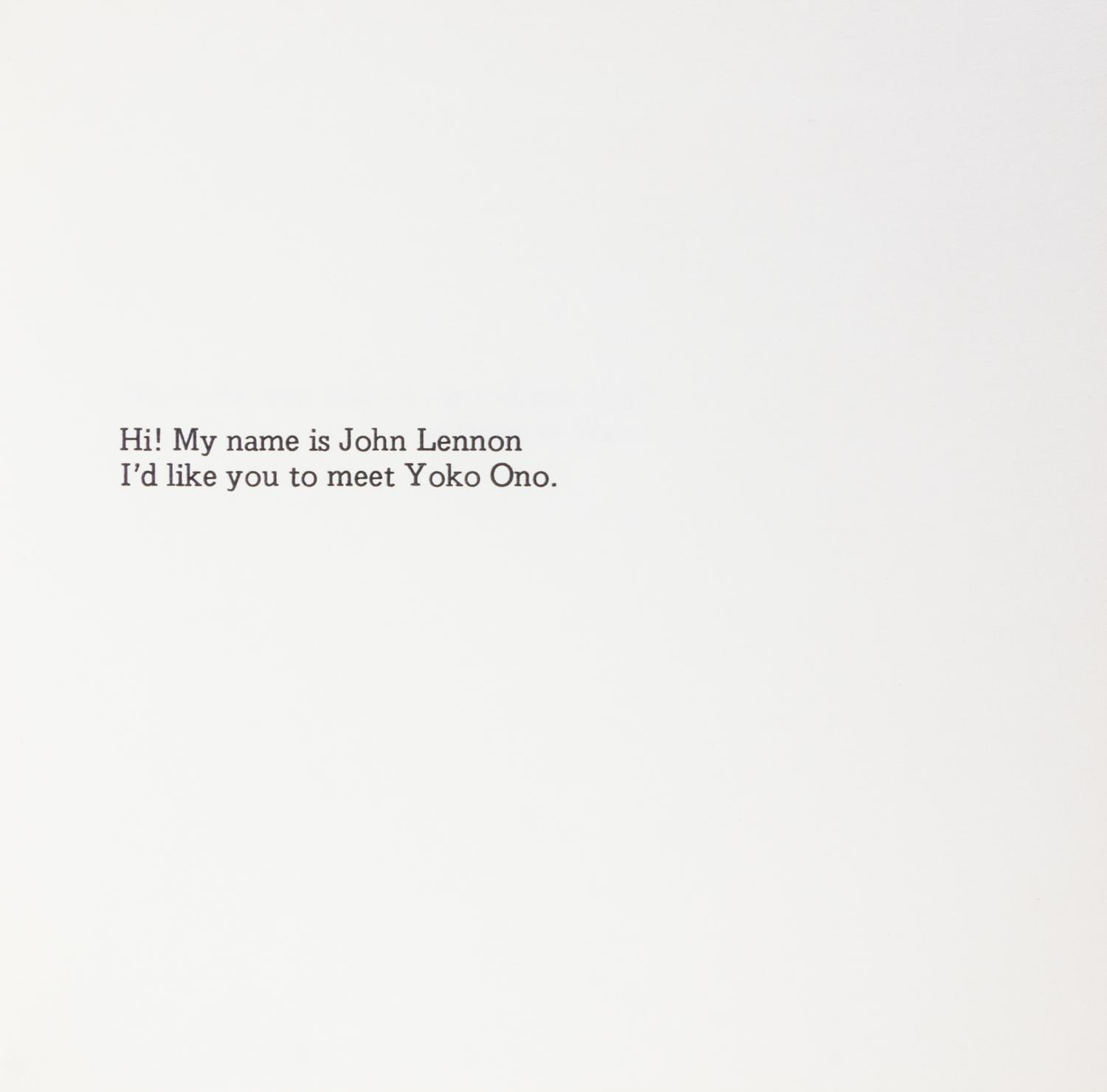 ONO, YOKO. Grapefruit. New York, 1970.