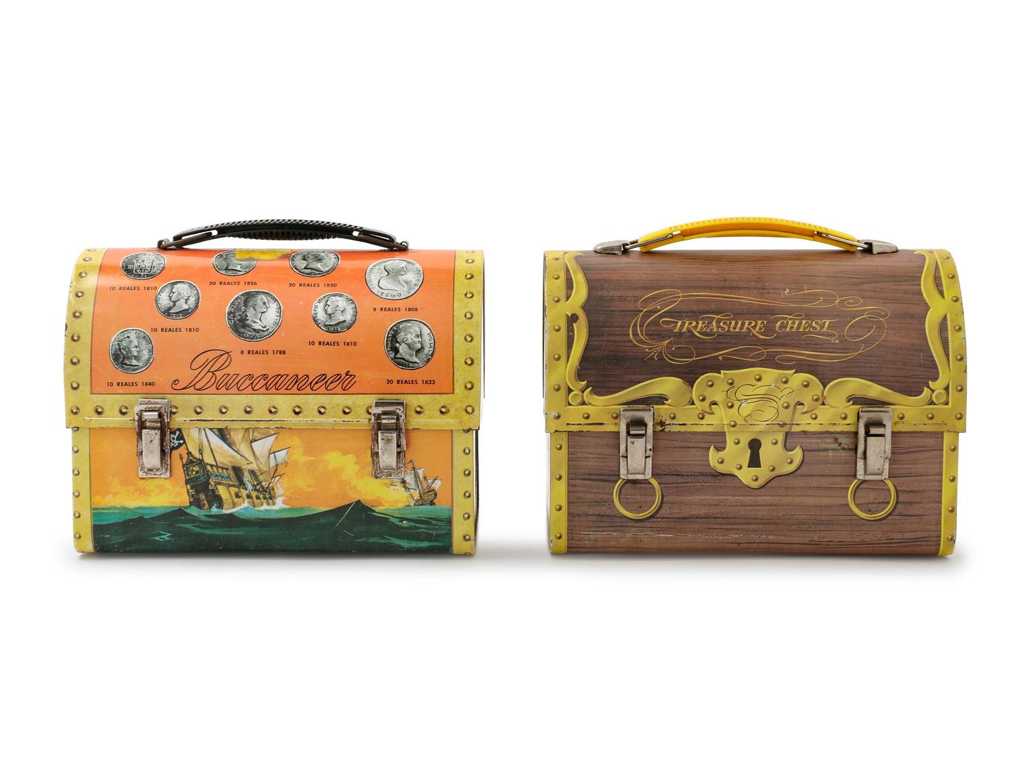 Two Pirate-Themed Lunch Boxes