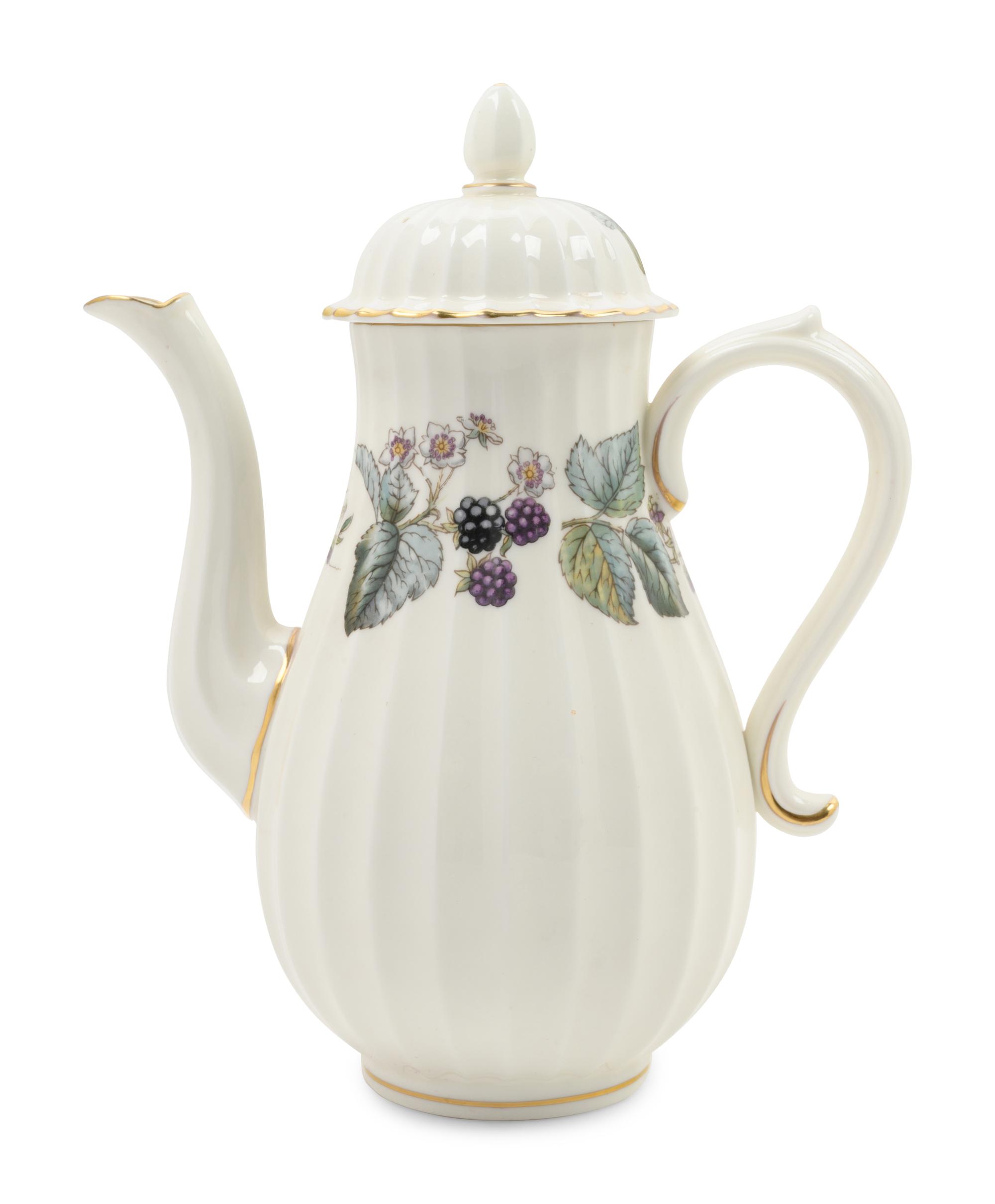 A Royal Worcester Lavinia-Cream Porcelain Service