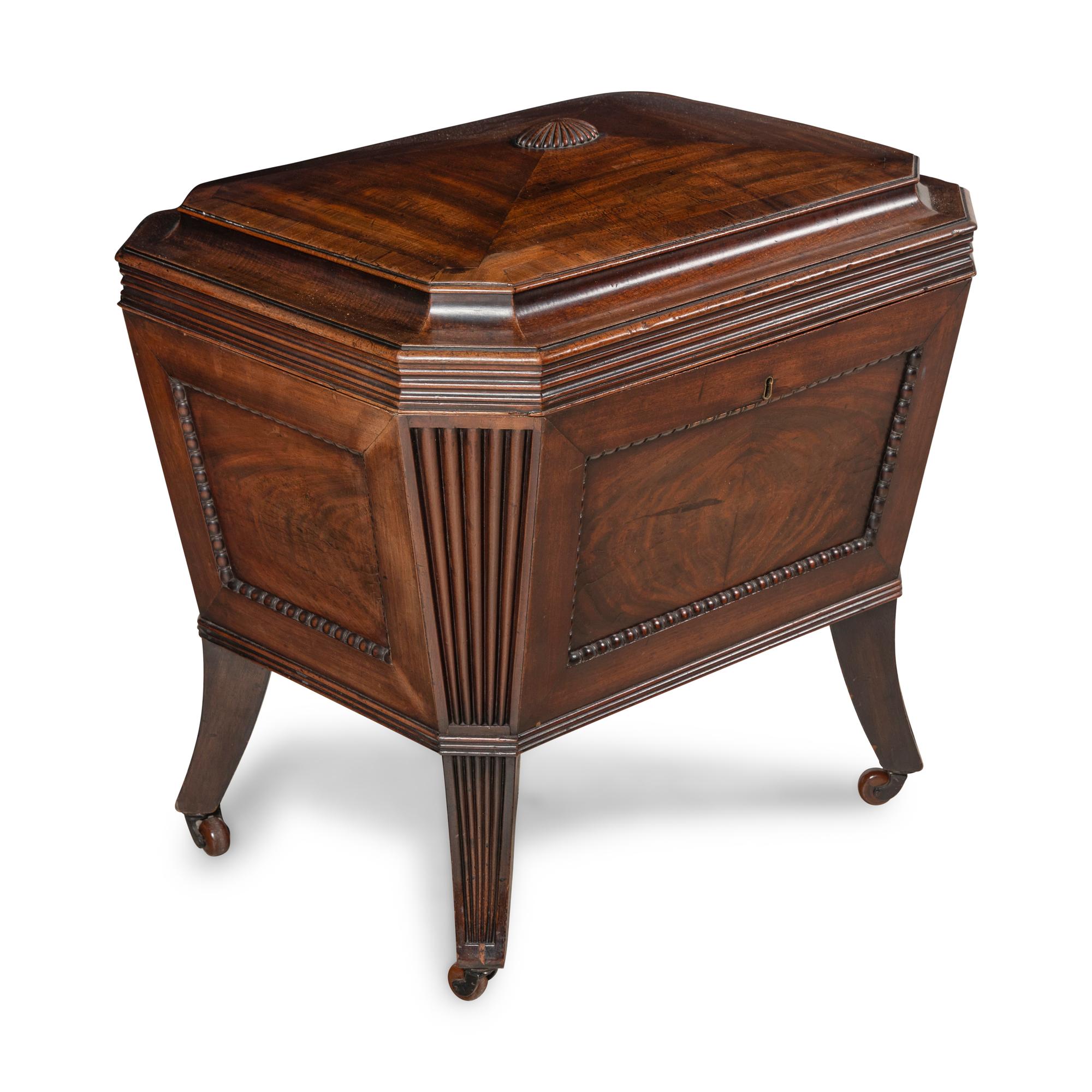 A Regency Mahogany Cellarette
