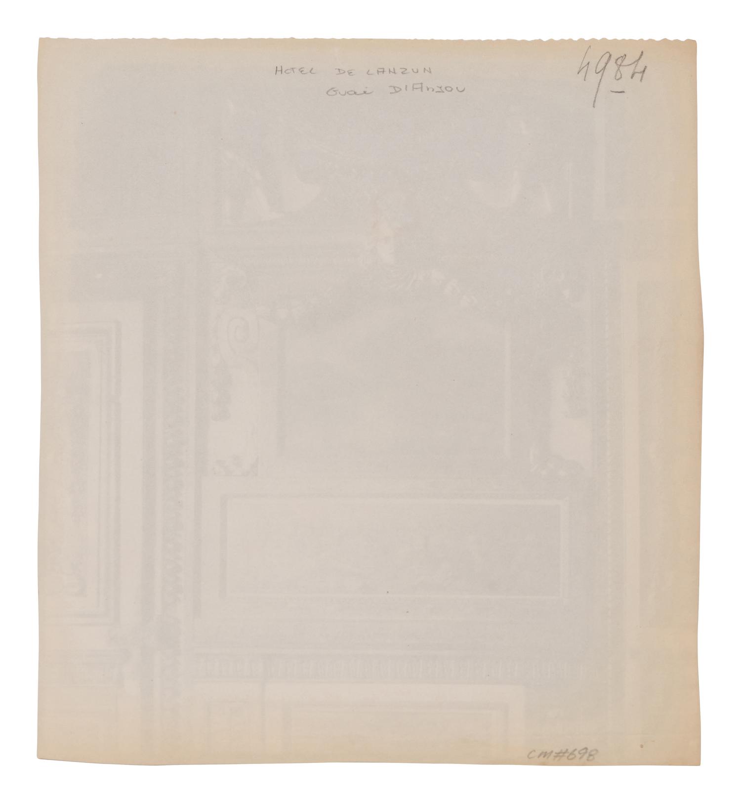 A group of four photographs (Hôtel de Beauvais, 68 rue François Miron , 1902; [Hôtel de Lauzun, quai d'Anjou] , 1905; Hôtel d'Argouges de Lyon, rue Séguier 16 , 1900; Plessis Piquet [Entrée pittoresque, Châtillon] , 1921)