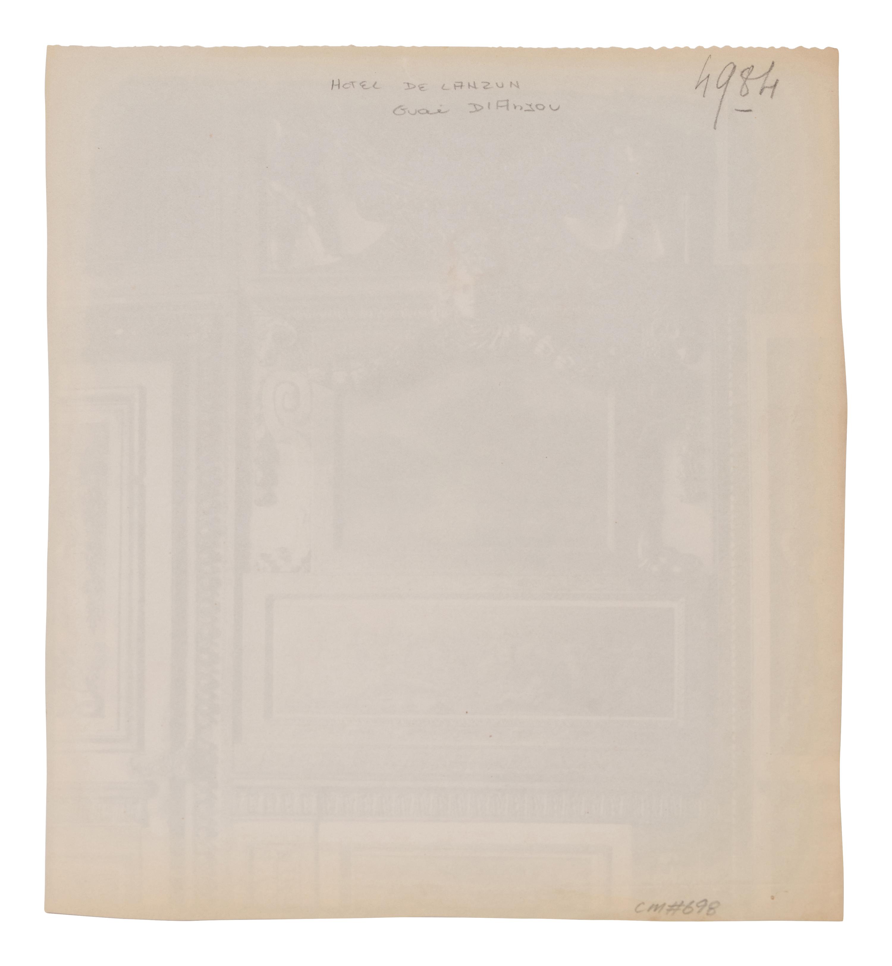 A group of four photographs (Hôtel de Beauvais, 68 rue François Miron , 1902; [Hôtel de Lauzun, quai d'Anjou] , 1905; Hôtel d'Argouges de Lyon, rue Séguier 16 , 1900; Plessis Piquet [Entrée pittoresque, Châtillon] , 1921)