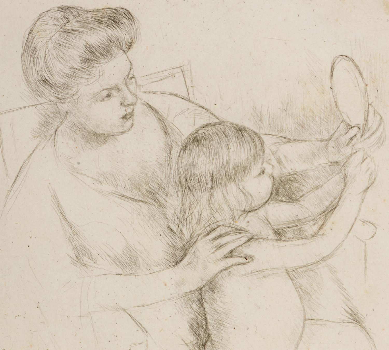 Looking into the Hand Mirror, No. 2 , circa 1905