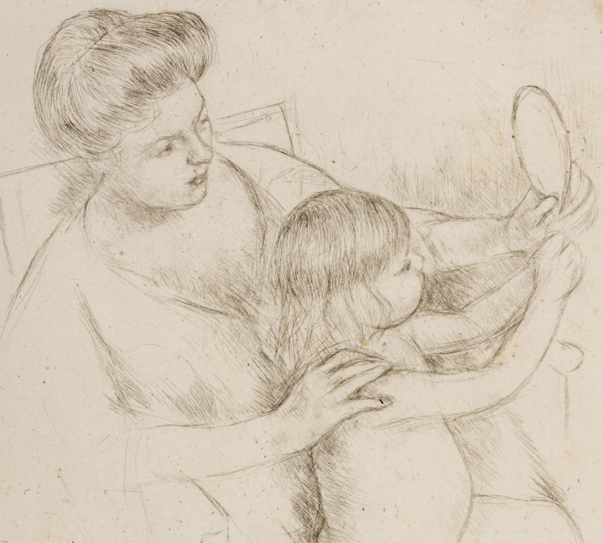 Looking into the Hand Mirror, No. 2 , circa 1905
