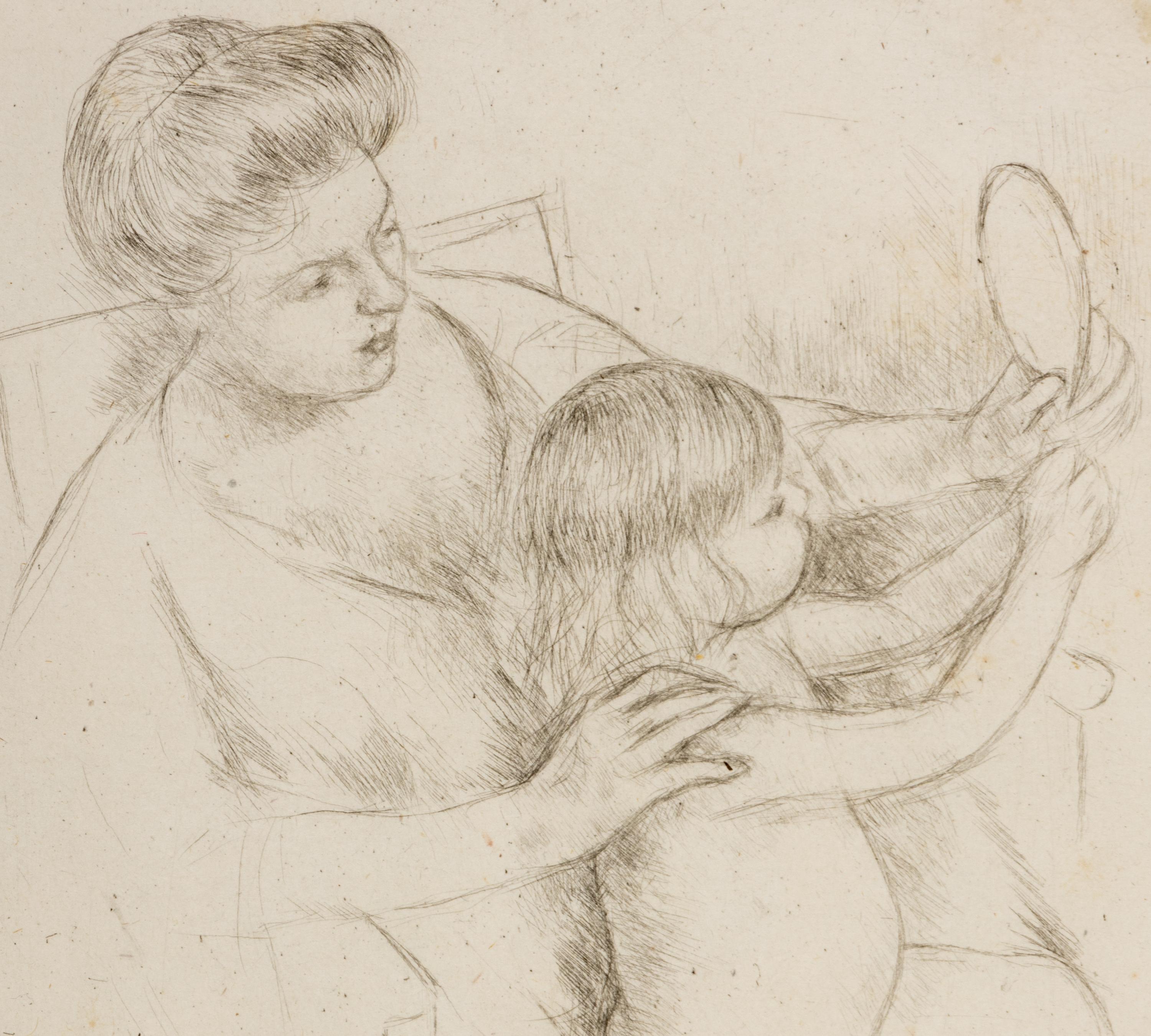 Looking into the Hand Mirror, No. 2 , circa 1905