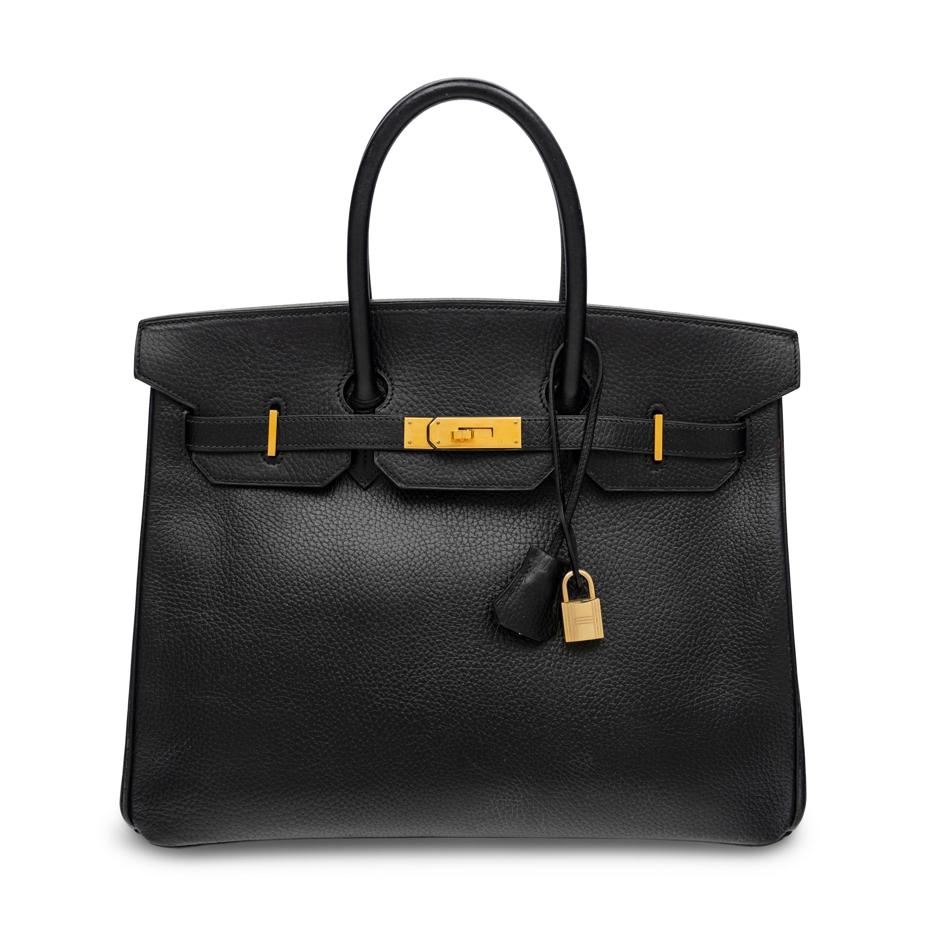 Hermès, Birkin 35 in Noir Togo
