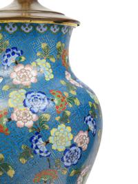 Three Chinese Cloisonné Enameled Vases