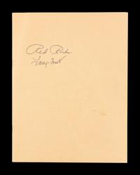 A Multi Signed Vintage 1958 Baseball Writers Dinner Program Featuring Hall of Famers and Notables (Beckett Authentication Services)