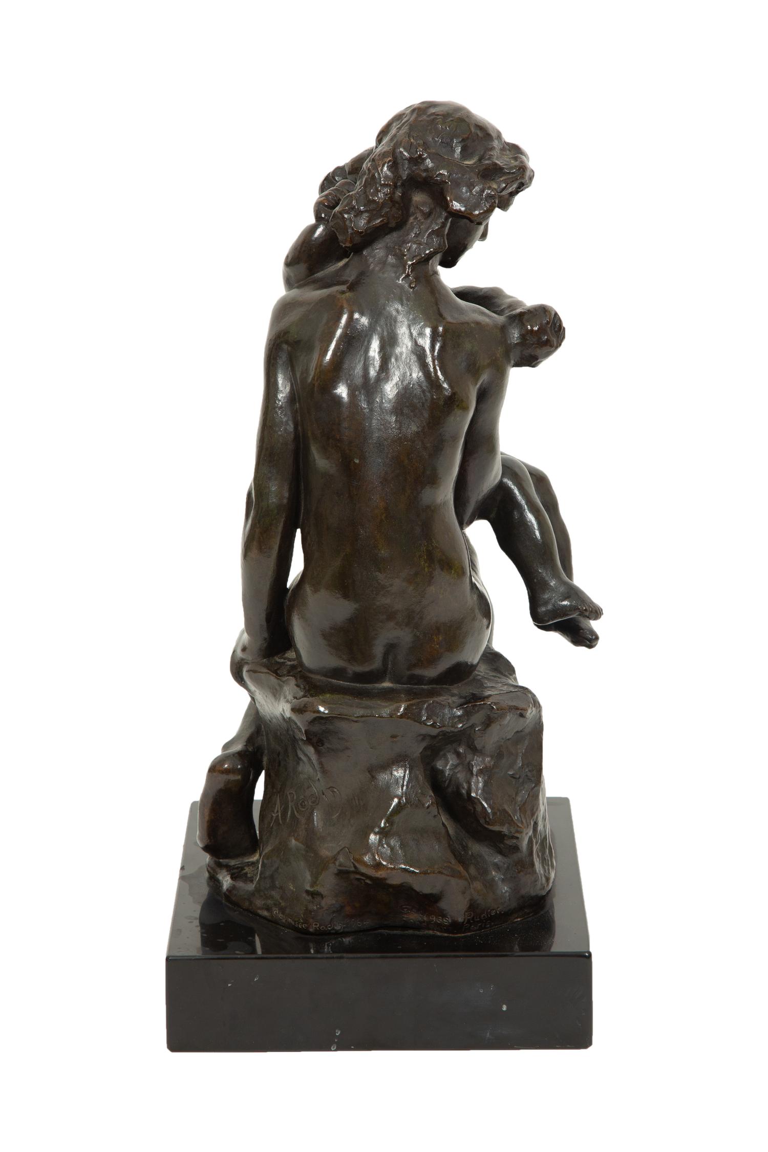 Frère et soeur , conceived c. 1890-91, this work cast in 1964