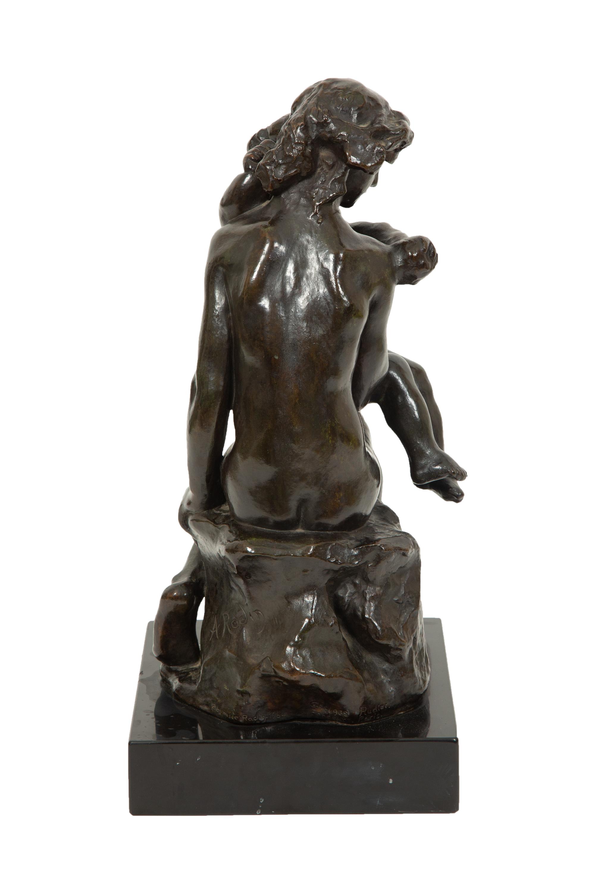 Frère et soeur , conceived c. 1890-91, this work cast in 1964